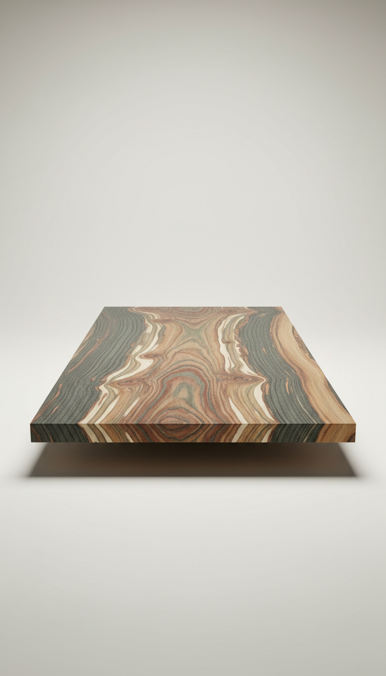 Exotic Maple Slab, High Figure
